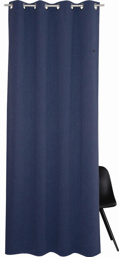 ÖSENSCHAL E-Harp blickdicht 140/250 cm   - Dunkelblau, Basics, Textil (140/250cm) - Esprit