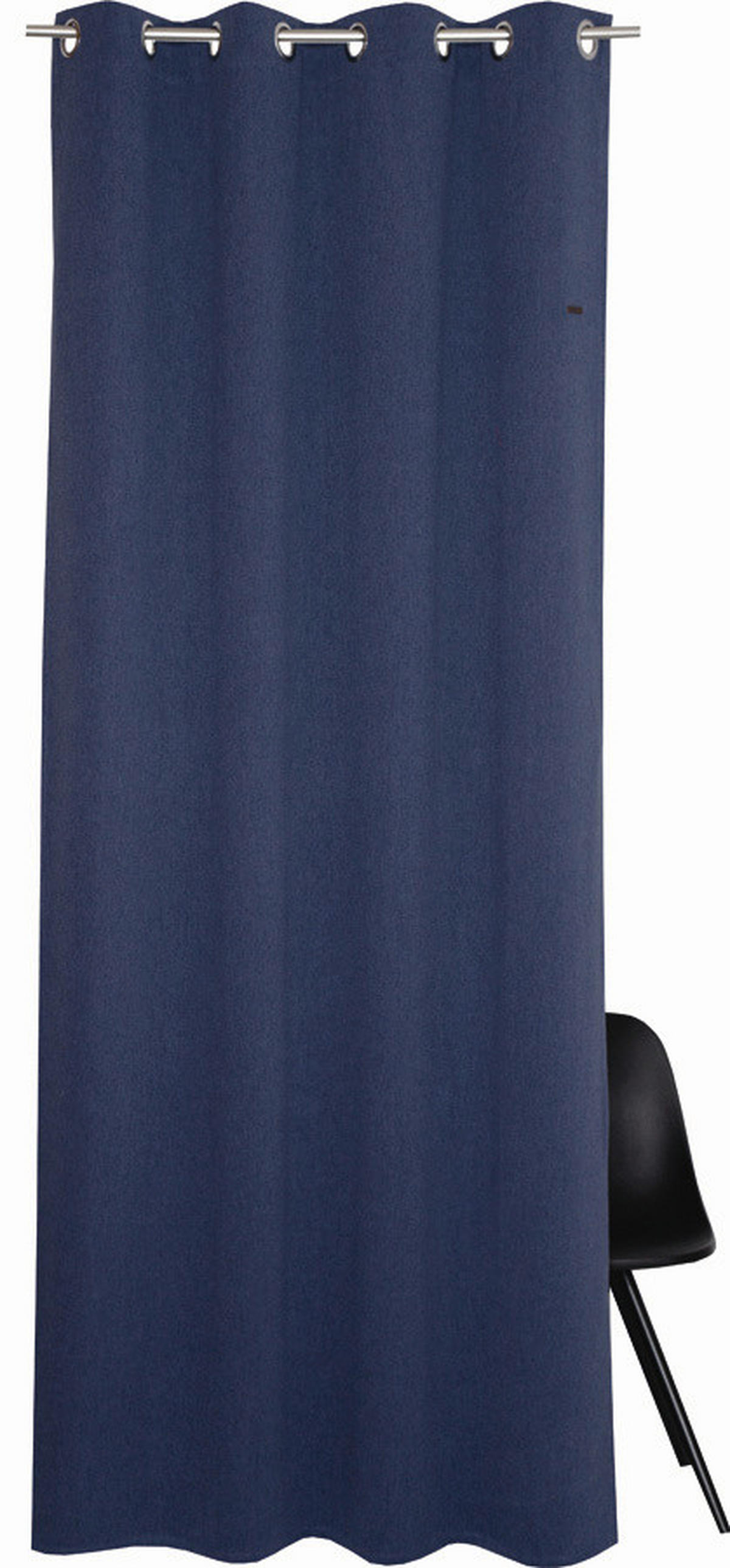 ÖSENSCHAL 140/250 cm   - Dunkelblau, Basics, Textil (140/250cm) - Esprit