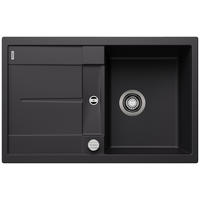 SPÜLE 525914  - Schwarz, Basics, Stein (78/19/50cm) - Blanco