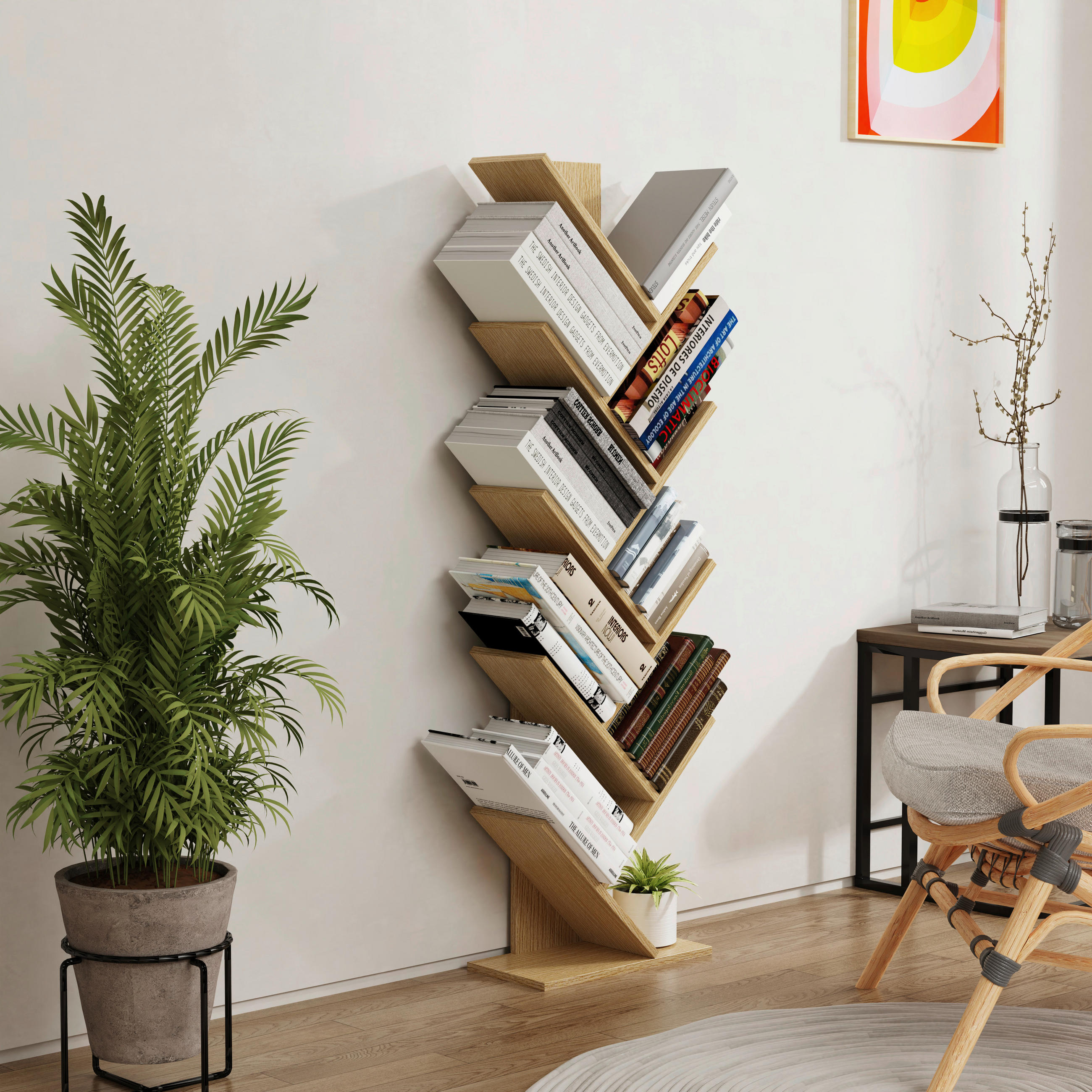 REGAL Honigeiche  - Honigeiche, Design, Holzwerkstoff (40/140/20cm) - MID.YOU