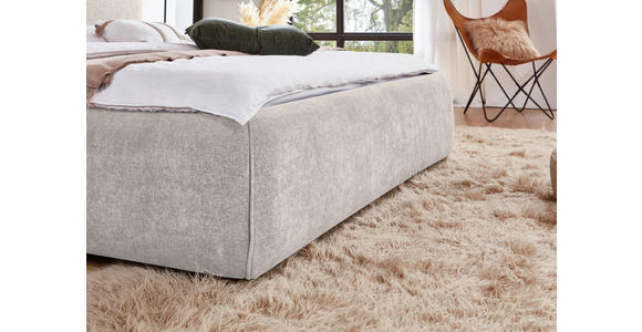 POLSTERBETT 240/200 cm,  in Creme,  - Creme, Design, Textil (240/200cm) - Xora