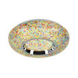 LED-DECKENLEUCHTE 38/8 cm  - Chromfarben/Multicolor, Trend, Kunststoff/Metall (38/8cm) - Novel