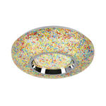 LED-DECKENLEUCHTE 38/8 cm   - Chromfarben/Multicolor, Trend, Kunststoff/Metall (38/8cm) - Novel