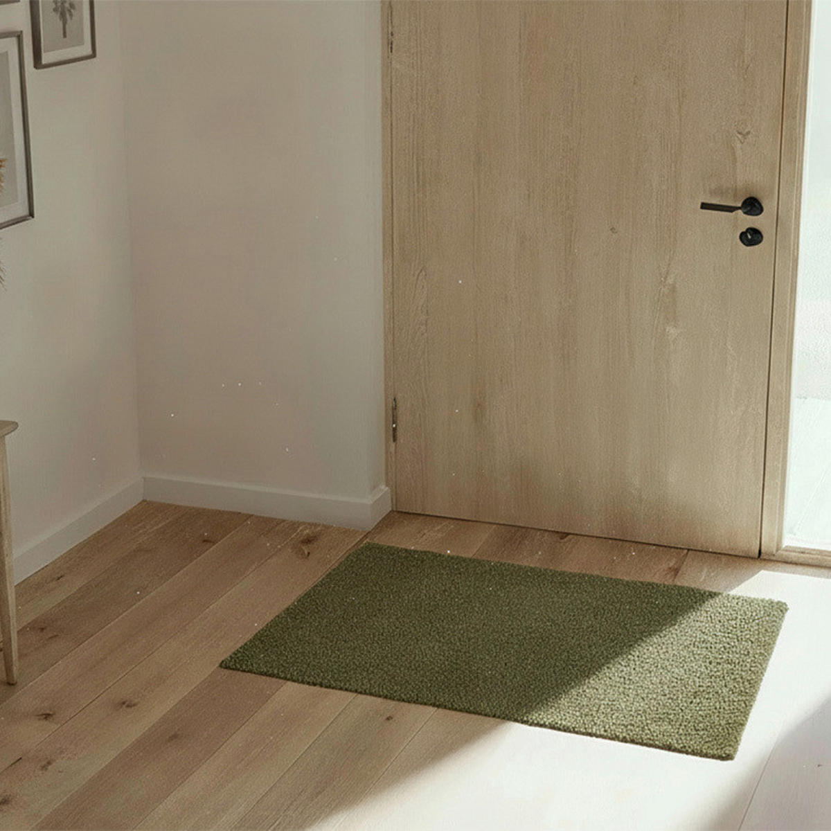 SZENNYFOGÓ SZŐNYEG - zsályazöld, Basics, műanyag/textil (80/1,2/120cm)