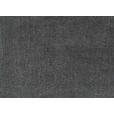 ECKSOFA Grau Flachgewebe  - Chromfarben/Weiß, Design, Kunststoff/Textil (173/294cm) - Carryhome