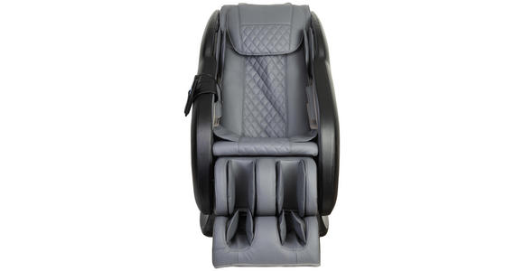 MASSAGESESSEL in Textil Grau, Schwarz - Schwarz/Grau, Design, Textil (75/117/160cm) - Cantus