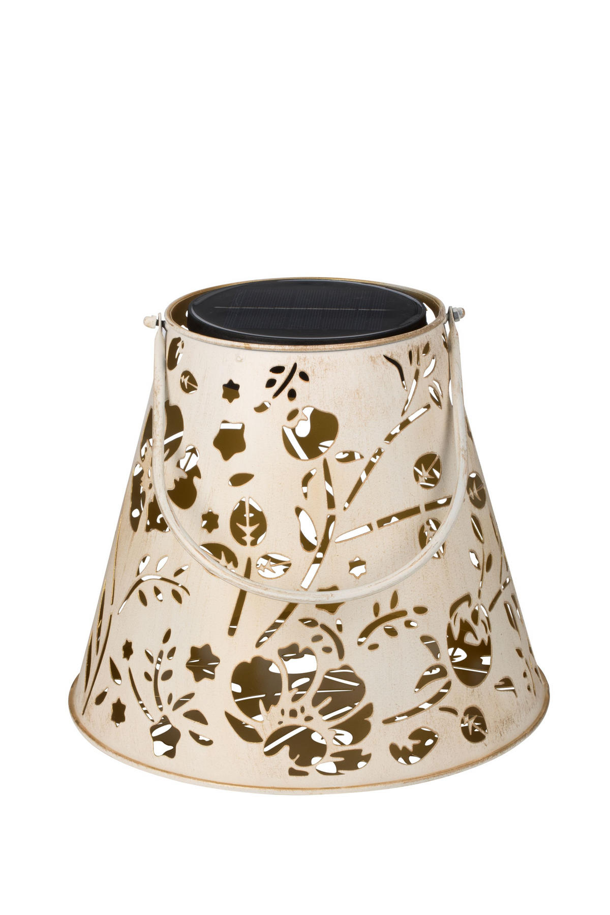 SOLARLEUCHTE - Grau, Lifestyle, Metall (27/14,6/22,8cm) - Ambia Garden