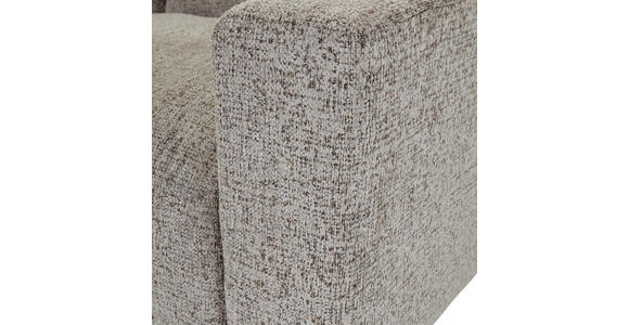 ECKSOFA  in Chenille Braun  178/231 cm  - Schwarz/Braun, MODERN, Kunststoff/Textil (178/231cm) - Carryhome