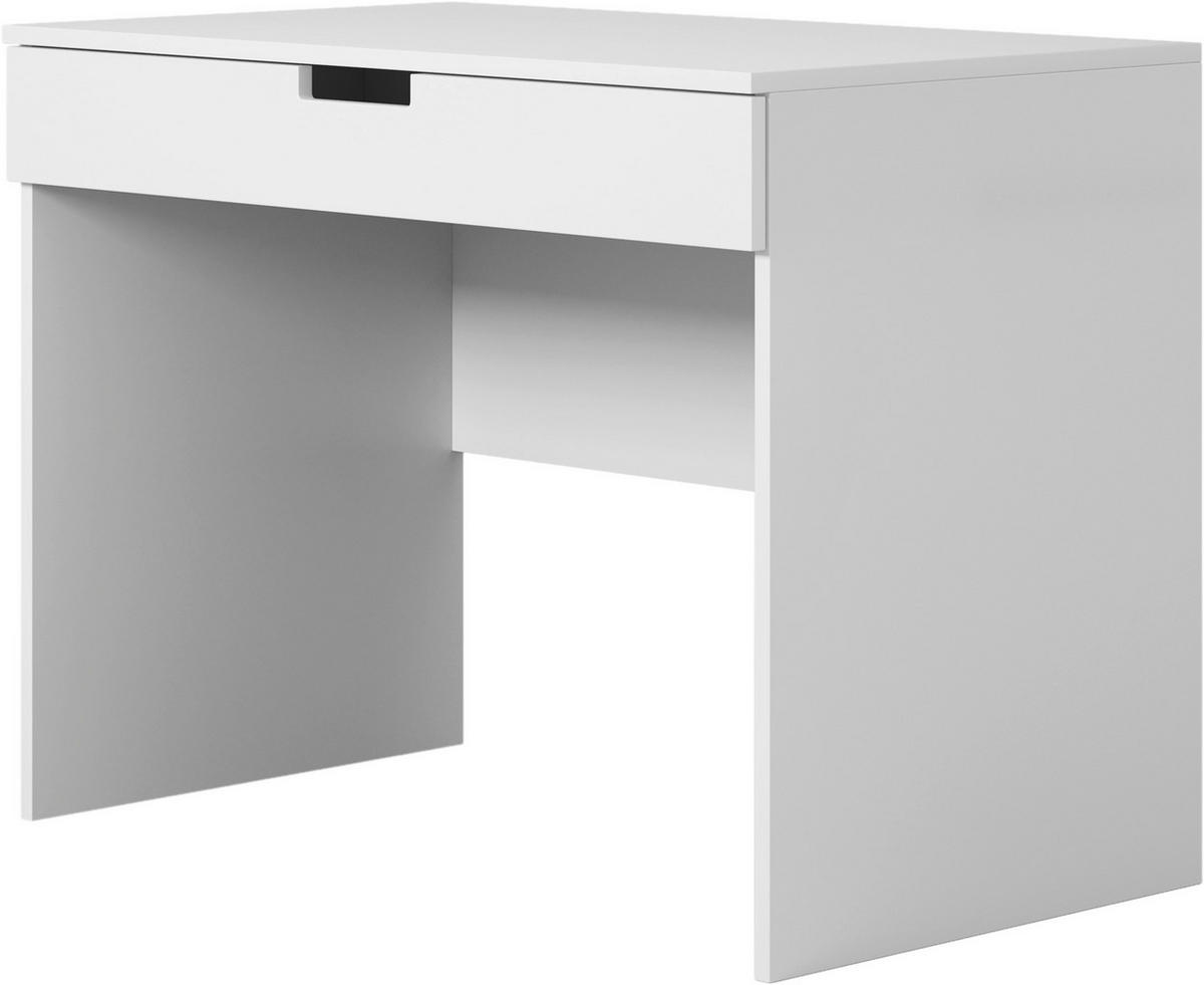 PÍSACÍ STÔL PRE MLÁDEŽ, biela, 100/60/75,5 cm - biela, Modern, kompozitné drevo (100/60/75,5cm) - MID.YOU