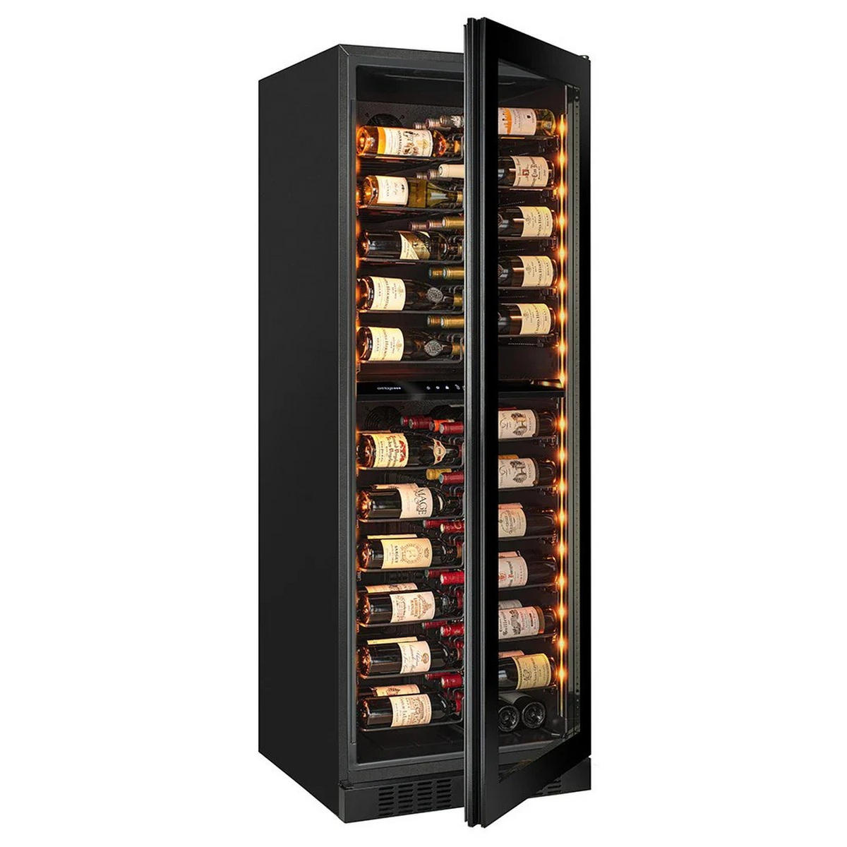 WEINKÜHLSCHRANK GALLERY  - Basics, Glas/Holz (65,5/183,5/70,0cm)