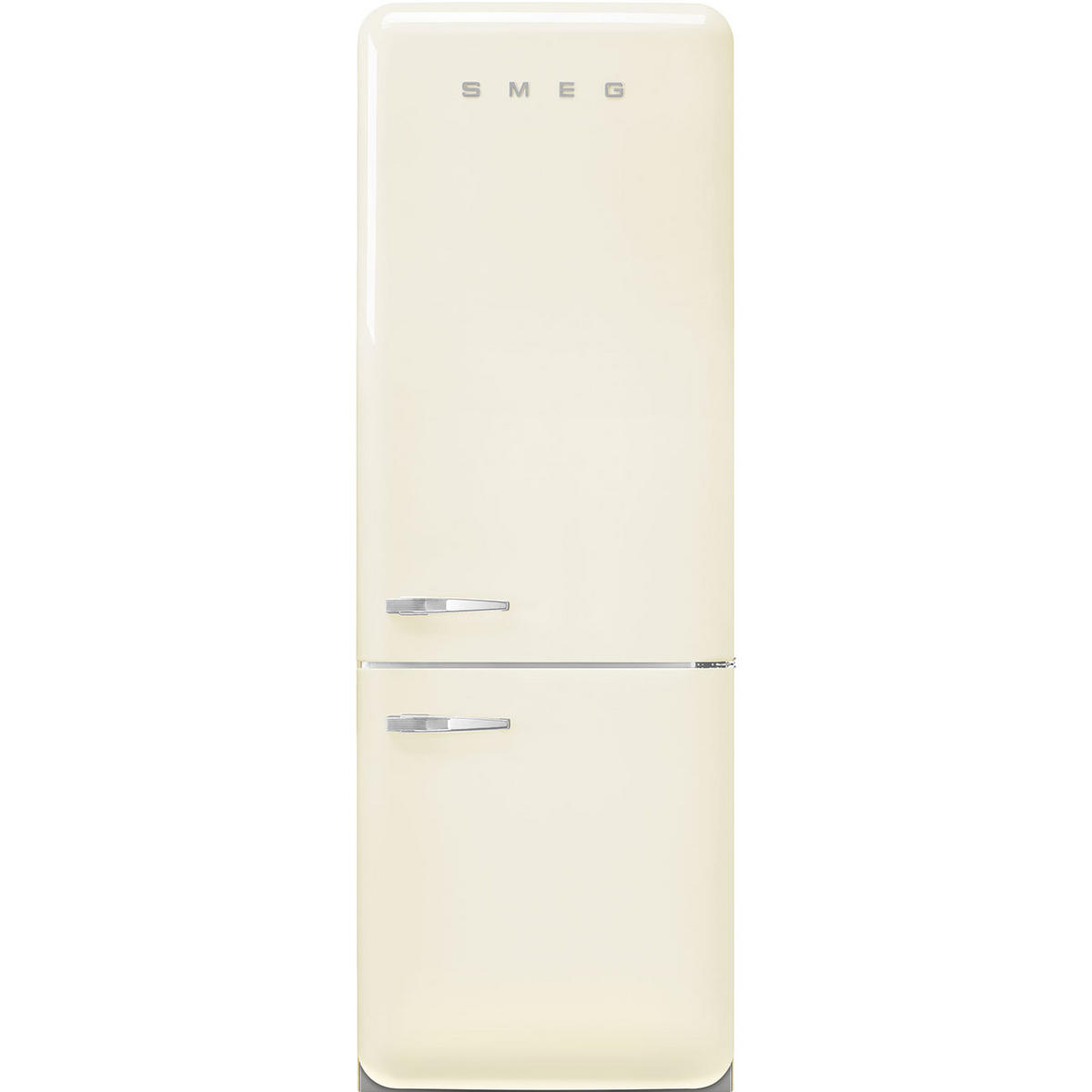 KÜHL-GEFRIER-KOMBINATION FAB38RCR5  - Creme, Basics, Metall (70,6/205/71,1cm) - SMEG