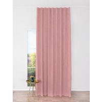 Draperie Confecționată black-out (nu permite trecerea luminii)  - roz aprins, Basics, textil (24/31/4cm)