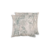 ZIERKISSENSET 2-teilig 48/48 cm  - Beige/Grau, Basics, Textil (48/48cm)