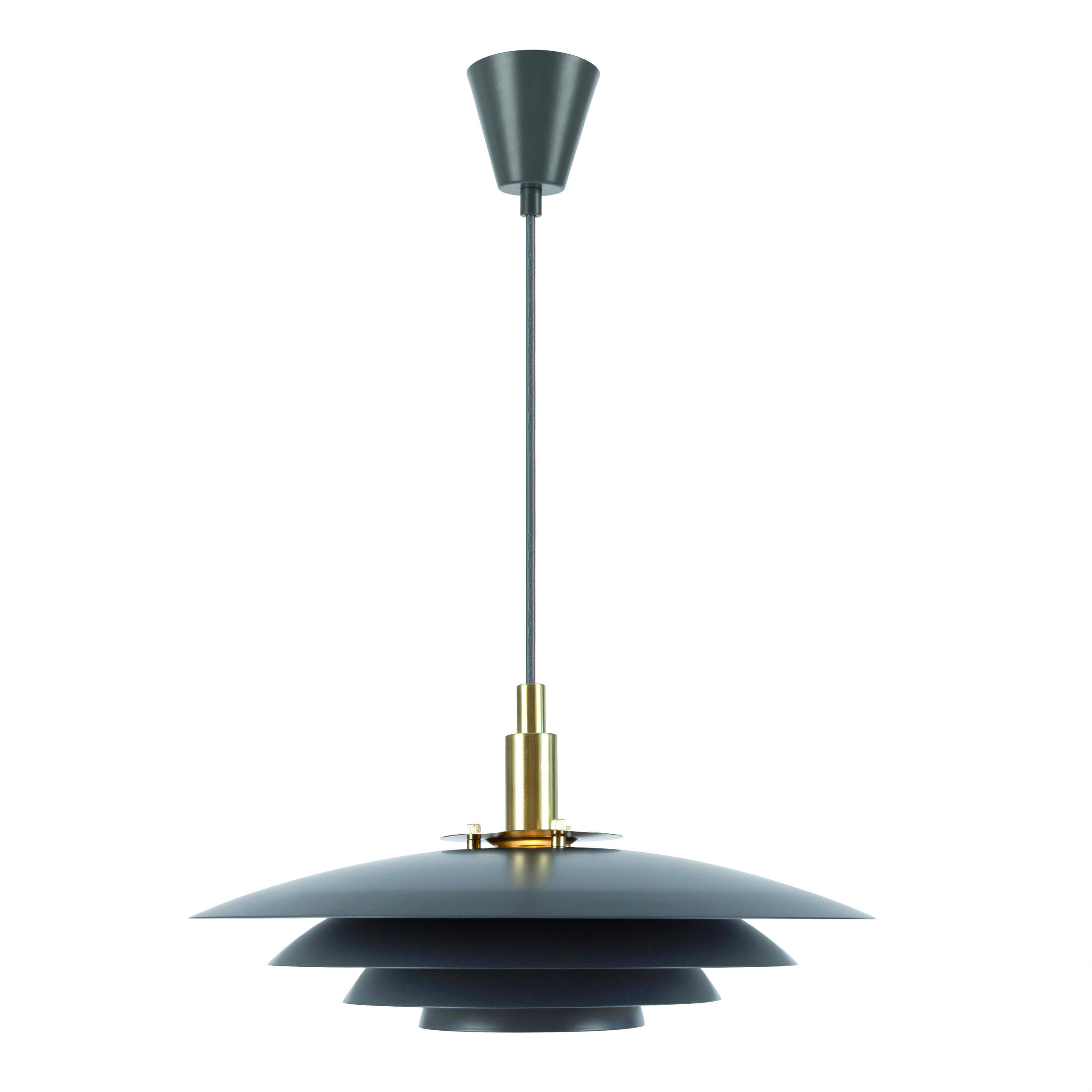HÄNGELEUCHTE 38/18,8 cm  - Anthrazit, Design, Metall (38/18,8cm) - Nordlux
