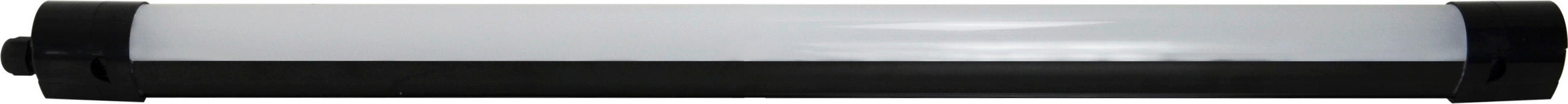 LED-DECKENLEUCHTE pro 62/6/6 cm   - Schwarz, Basics, Kunststoff (62/6/6cm)