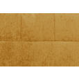 BOXSPRINGBETT 160/200 cm,  in Currygelb, Topper, H2 + H2 = mittel  - Currygelb/Schwarz, Design, Textil/Metall (160/200cm) - Esposa