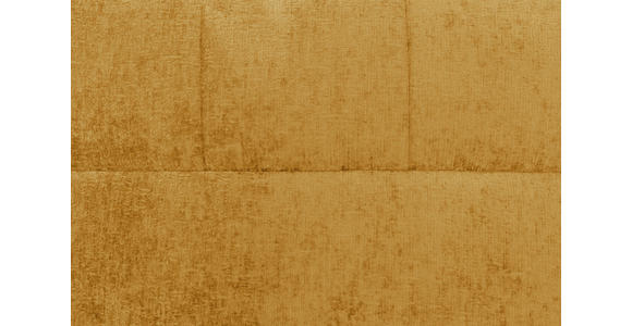 BOXSPRINGBETT 160/200 cm,  in Currygelb, Topper, H2 + H2 = mittel  - Currygelb/Schwarz, Design, Textil/Metall (160/200cm) - Esposa