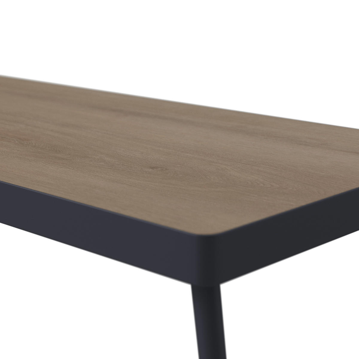 LOUNGEGARNITUR 226/226 cm Aluminium  - Dunkelgrau/Naturfarben, MODERN, Kunststoff/Textil (226/226cm) - Ambia Garden