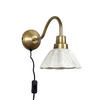 WANDLEUCHTE 17/25/34 cm   - Weiß, LIFESTYLE, Metall (17/25/34cm)
