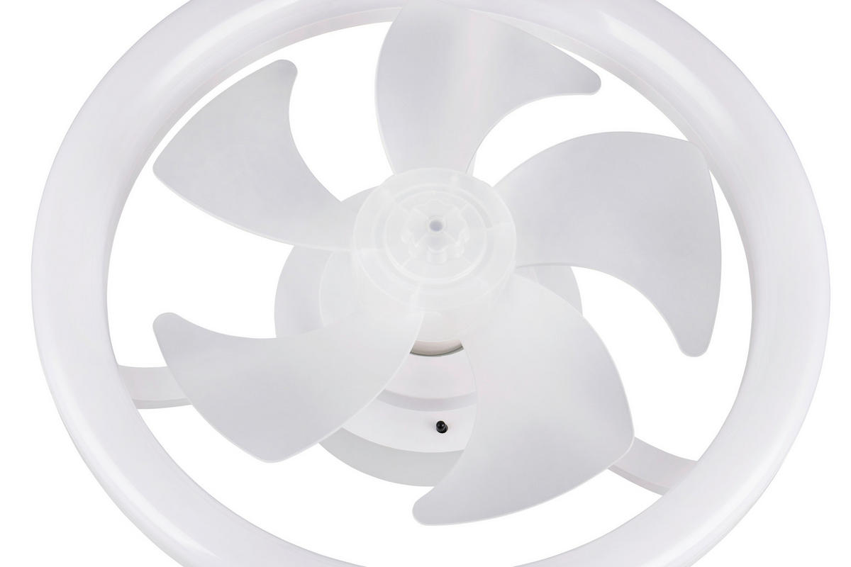 DECKENVENTILATOR - Weiß, Design, Kunststoff/Metall (40/13.5cm)