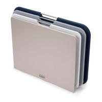SCHNEIDEBRETT-SET 3-teilig    35,5/6,5/26 cm  - Grau, Basics, Kunststoff (35,5/6,5/26cm) - Joseph Joseph