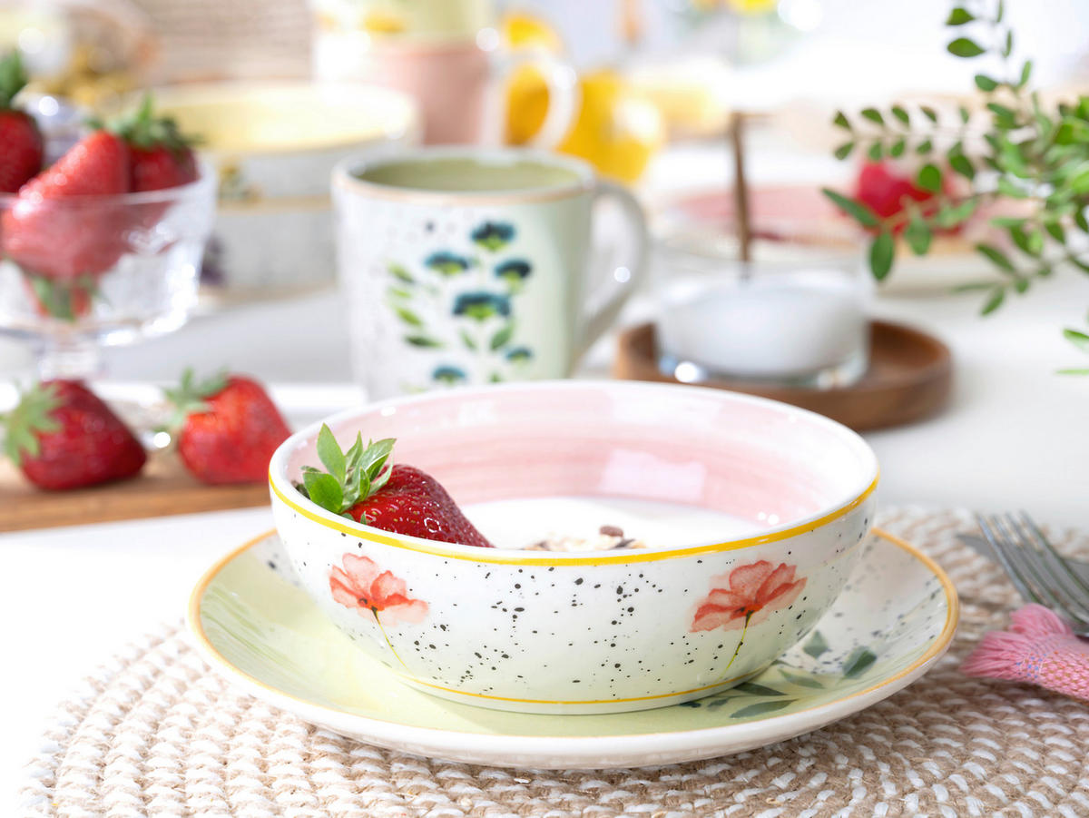 KOMBISERVICE Armonia 16-teilig  - Multicolor, Basics, Keramik - Creatable