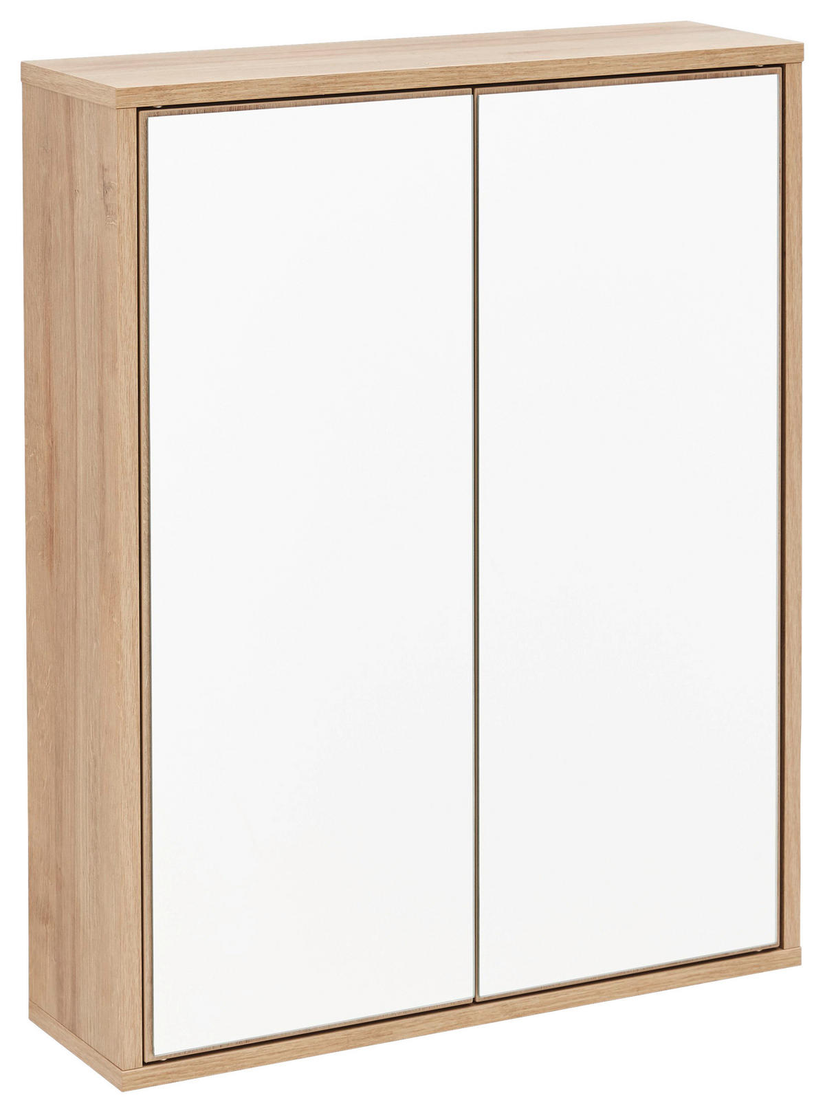 SPIEGELSCHRANK 60/75/20,1 cm  - Eichefarben, MODERN, Glas/Holzwerkstoff (60/75/20,1cm) - MID.YOU