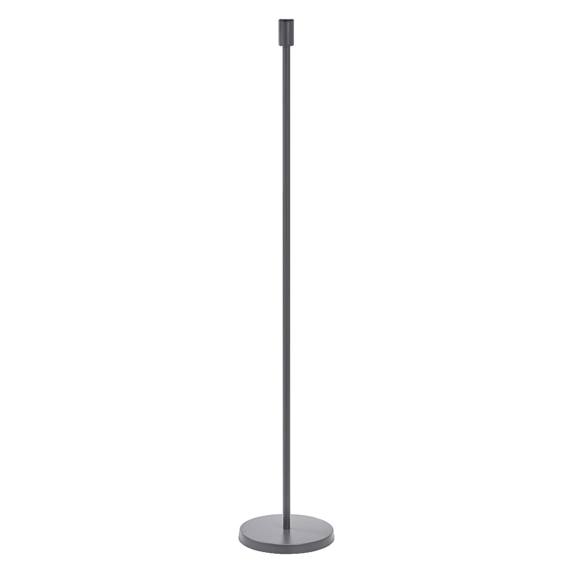 STEHLEUCHTE 26/146 cm   - Dunkelgrau, Basics, Metall (26/146cm) - Osram