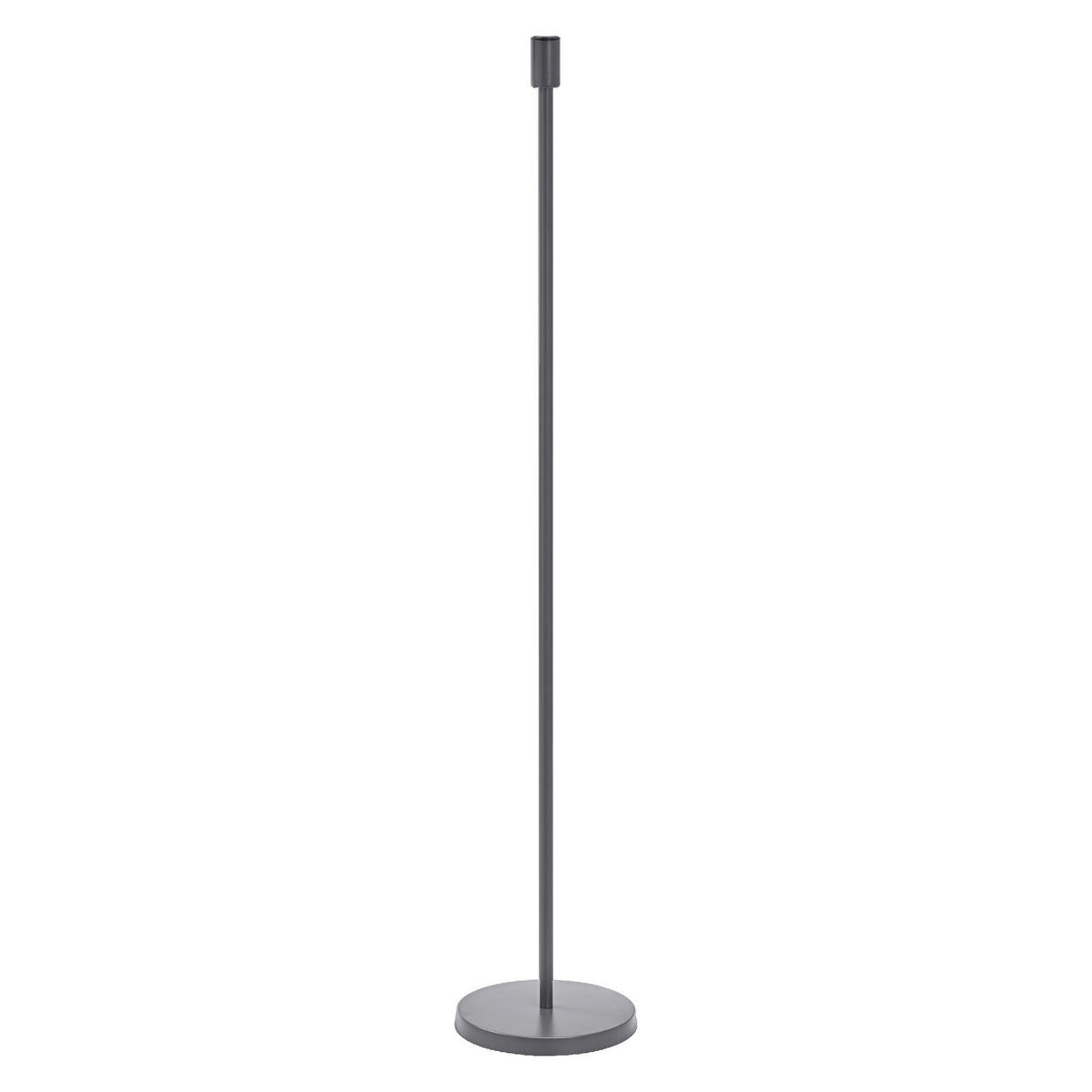 STEHLEUCHTE 26/146 cm    - Dunkelgrau, Basics, Metall (26/146cm) - Osram