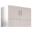 AUFSATZSCHRANK 80/40/40 cm  in  - Chromfarben/Weiß, KONVENTIONELL, Holzwerkstoff/Kunststoff (80/40/40cm) - Xora