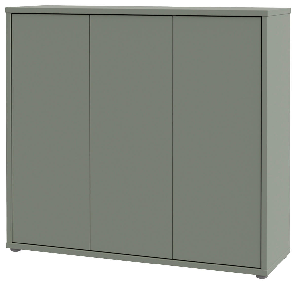 SCHUHSCHRANK Alice Springs  in 109,2/99,1/34,9 cm  - Salbeigrün/Grau, MODERN, Holzwerkstoff/Kunststoff (109,2/99,1/34,9cm) - Xora