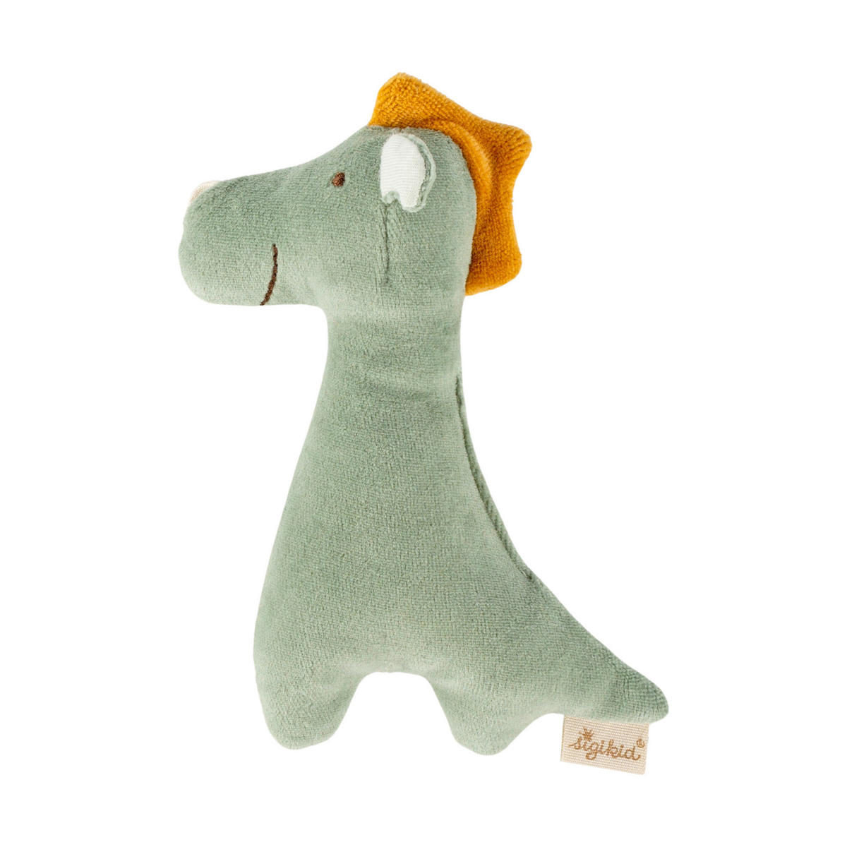 GREIFLING sigibaby  - Salbeigrün, Basics, Textil (14/9/5cm) - Sigikid