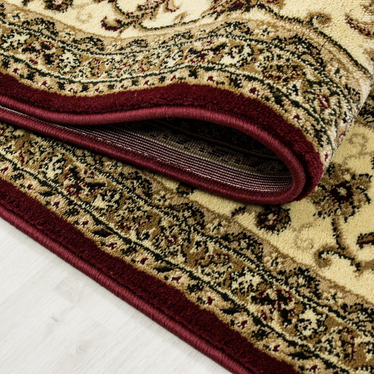 WEBTEPPICH 200/290 cm Marrakesh Rot, Beige  - Beige/Rot, KONVENTIONELL, Textil (200/290cm) - Novel