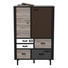 KOMMODE Multicolor - Silberfarben/Multicolor, LIFESTYLE, Metall (95/134,9/39cm) - Xora KOMMODE Multicolor - Silberfarben/Multicolor, LIFESTYLE, Metall (95/134,9/39cm) - Xora