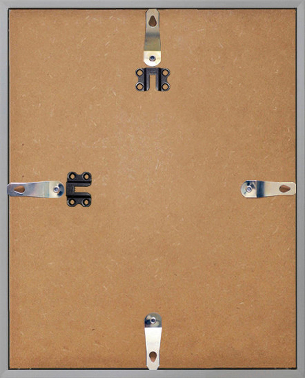 BILDERRAHMEN - Silberfarben, Basics, Papier/Holzwerkstoff (24/30/1,8cm)