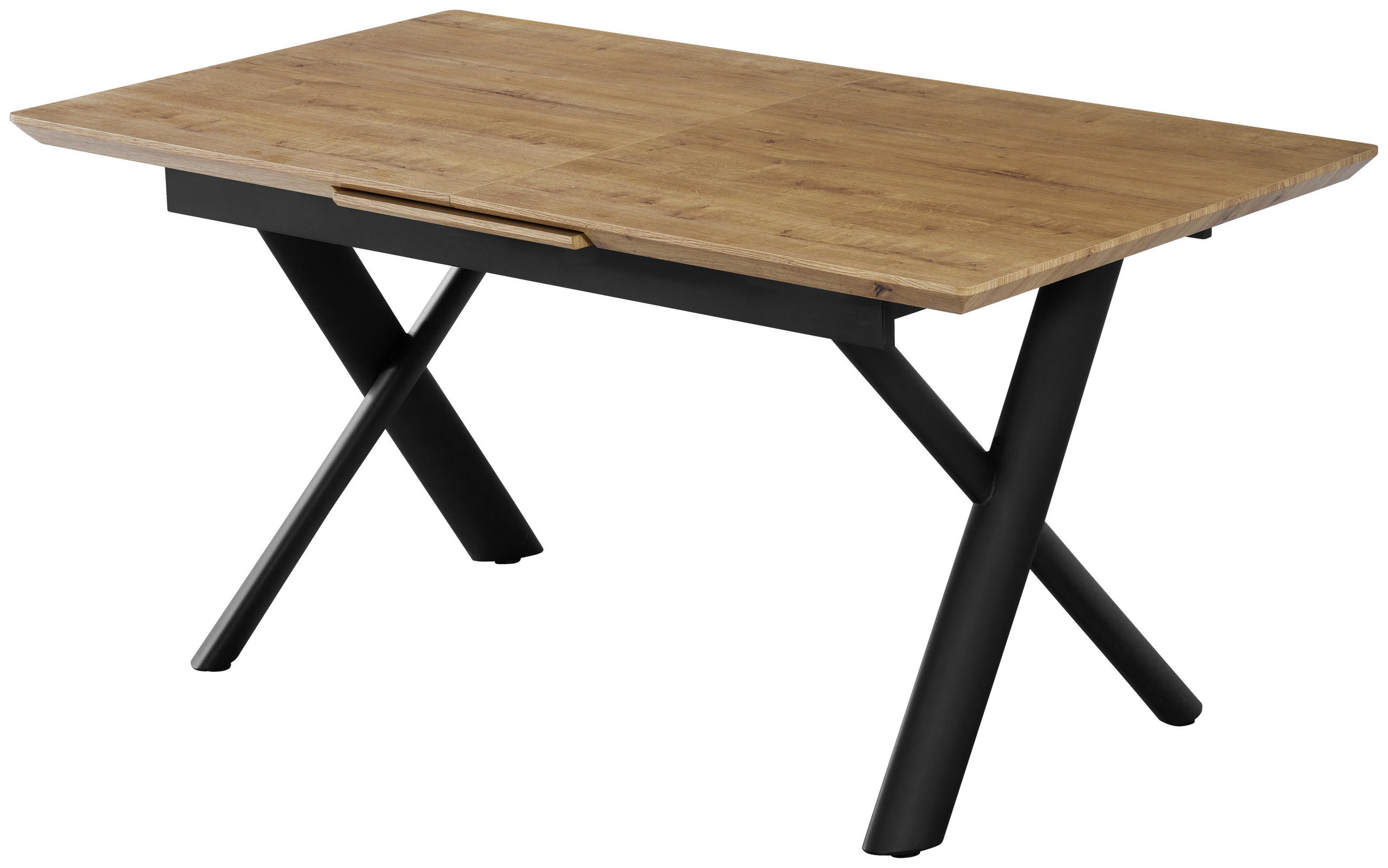 Livetastic JÍDELNÍ STŮL, černá, barvy dubu, 200/90/76 cm