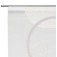 FLÄCHENVORHANG in Grau halbtransparent  - Grau, Trend, Textil (60/255cm) - Novel