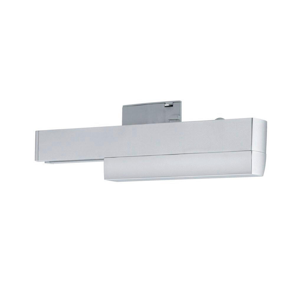 SCHIENENSYSTEM-ADAPTER URail 16,6/5 cm  - Chromfarben, Basics, Kunststoff (16,6/5cm) - Paulmann