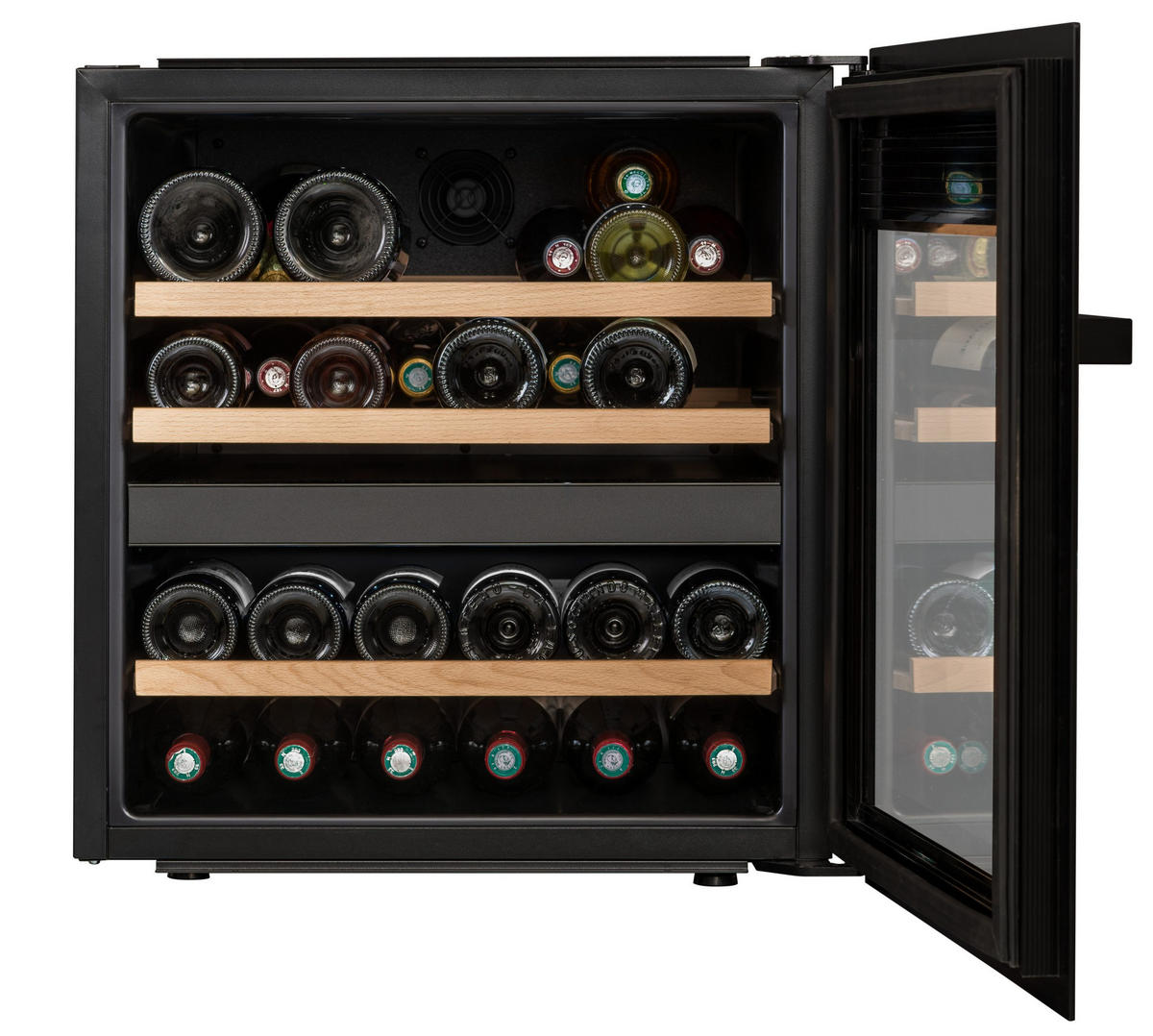 WEINKÜHLSCHRANK LSBI36BDZ  - Basics, Glas/Holz (59,0/59,5/56,3cm)