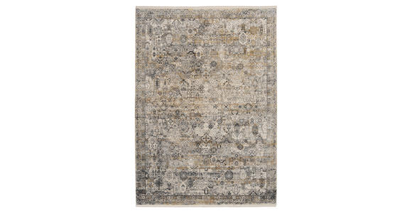 WEBTEPPICH 160/230 cm Toulon  - Goldfarben/Grau, LIFESTYLE, Textil (160/230cm) - Dieter Knoll