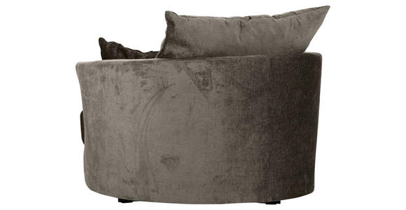 SESSEL in Chenille Dunkelgrau - Dunkelgrau/Schwarz, KONVENTIONELL, Textil/Metall (115/72/115cm) - Carryhome
