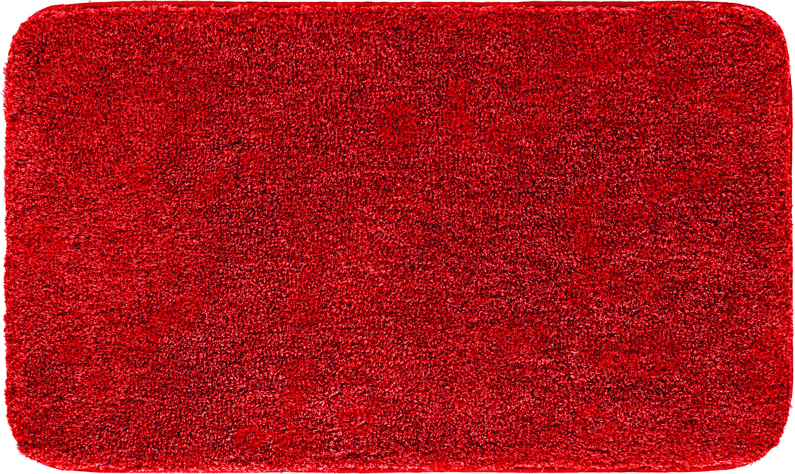 BADTEPPICH Rot 60/100 cm  - Rot, Basics, Kunststoff/Textil (60/100cm) - Grund