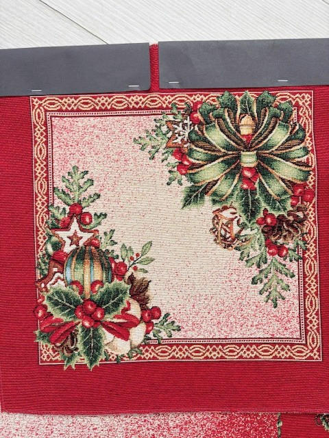 PÁRNAHUZAT  - bordó, Design, textil (45/45cm)