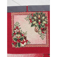 PÁRNAHUZAT  - bordó, Design, textil (45/45cm)