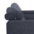 ECKSOFA in Mikrofaser Dunkelgrau  - Dunkelgrau/Schwarz, Design, Textil/Metall (301/207cm) - Xora