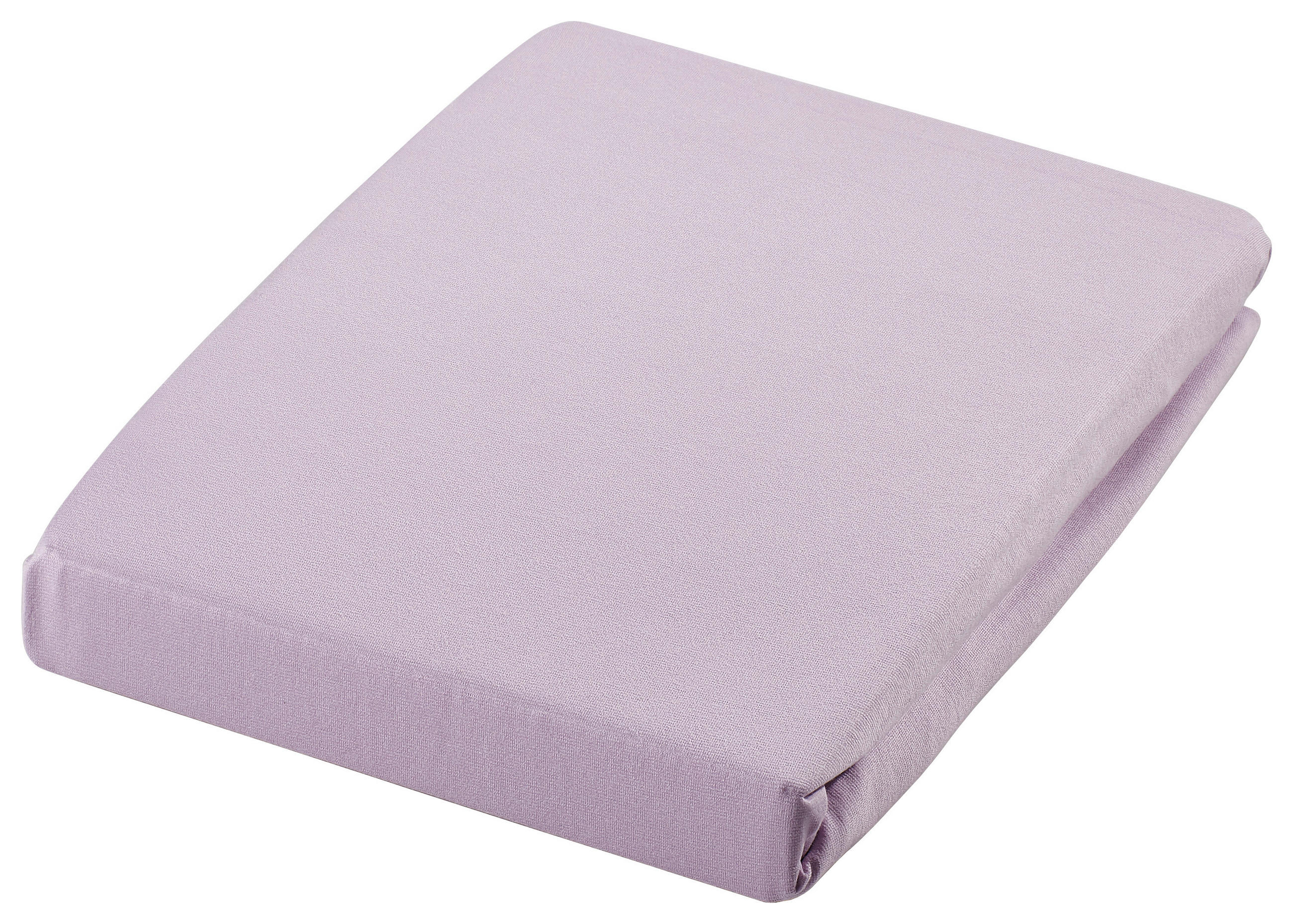 SPANNBETTTUCH Zwirn-Jersey  - Rosa, Basics, Textil (150/200cm) - Estella