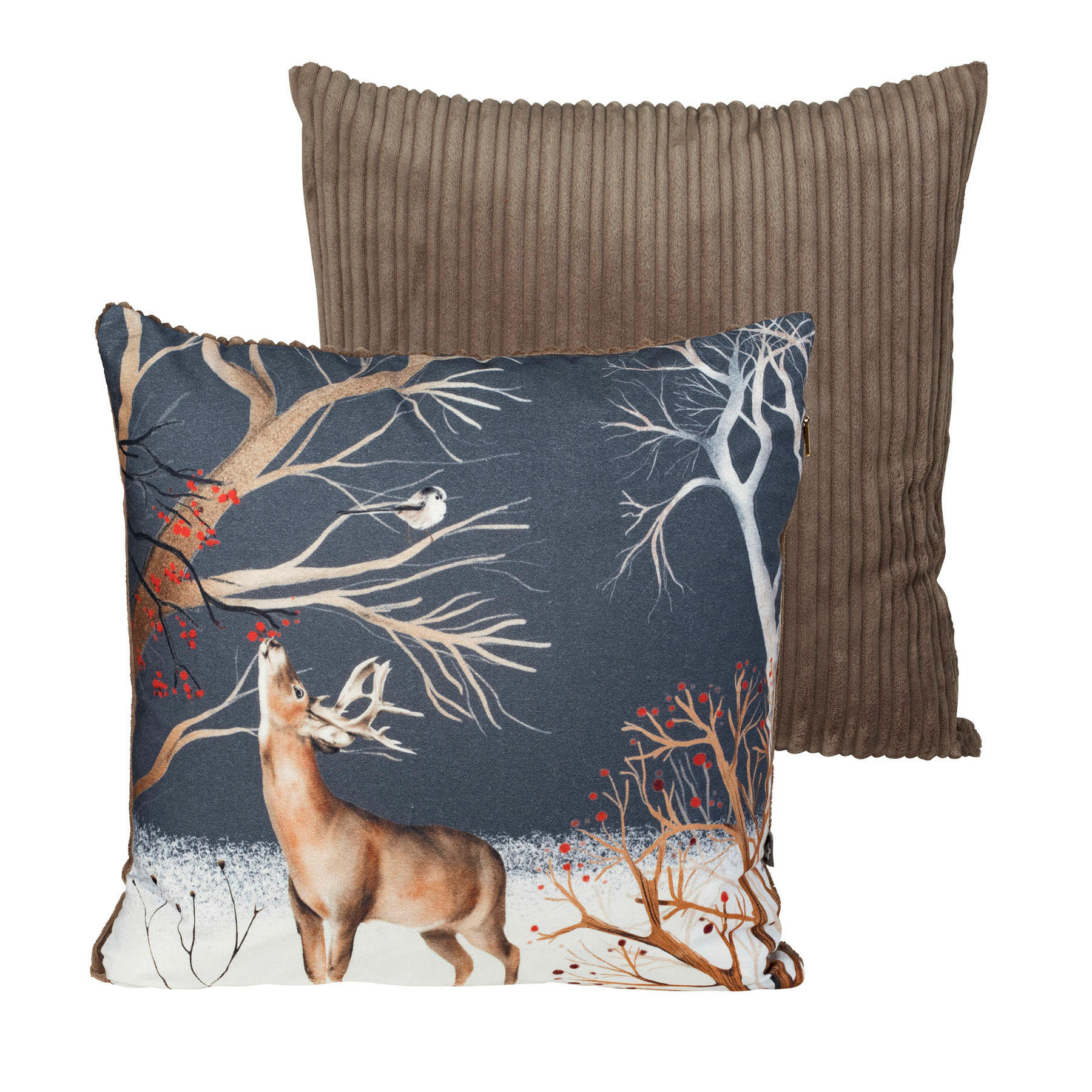 KISSENHÜLLE 45/45 cm  - Grau, Basics, Textil (45/45cm) - Pichler