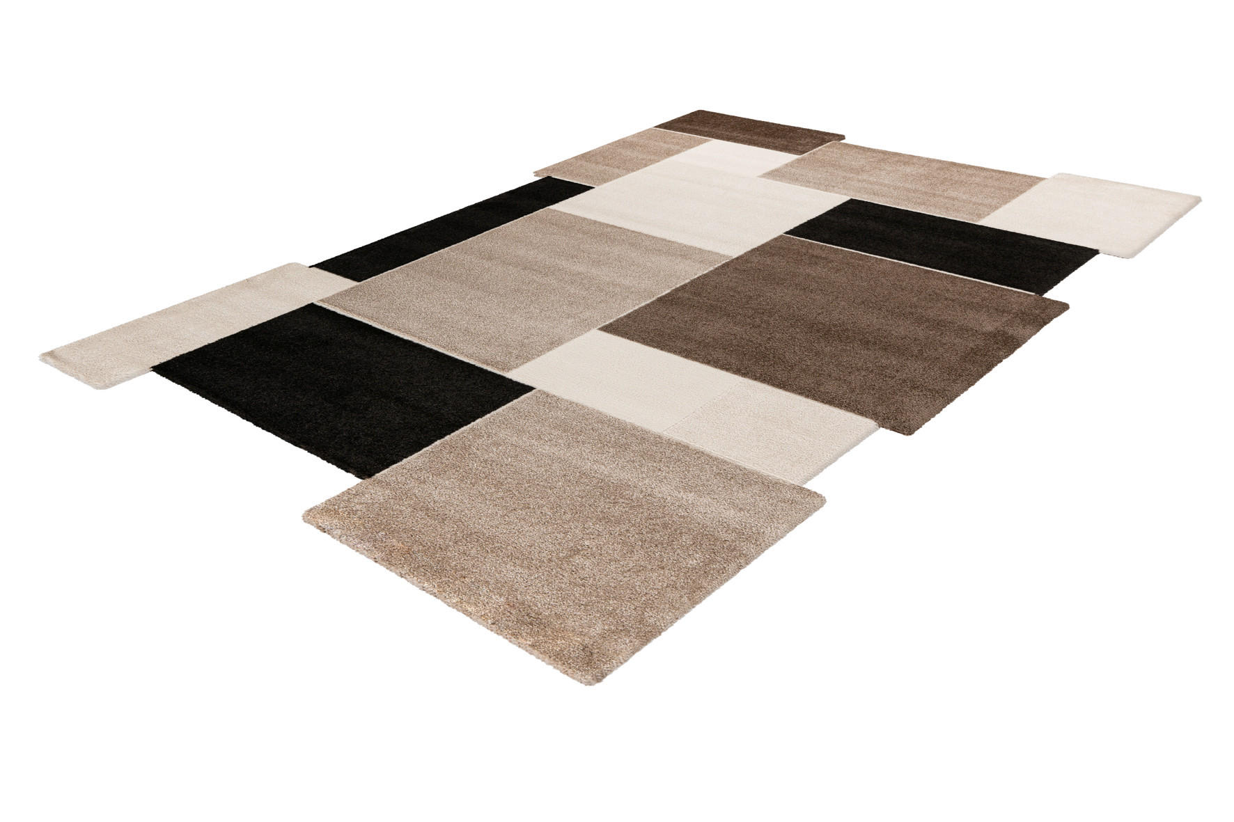 Thumbnail - Obsession Flachwebeteppich My Frisco, Taupe, Textil, Struktur, rechteckig, 160x230 cm, Oeko-Tex® Standard 100, für Fußbo...
