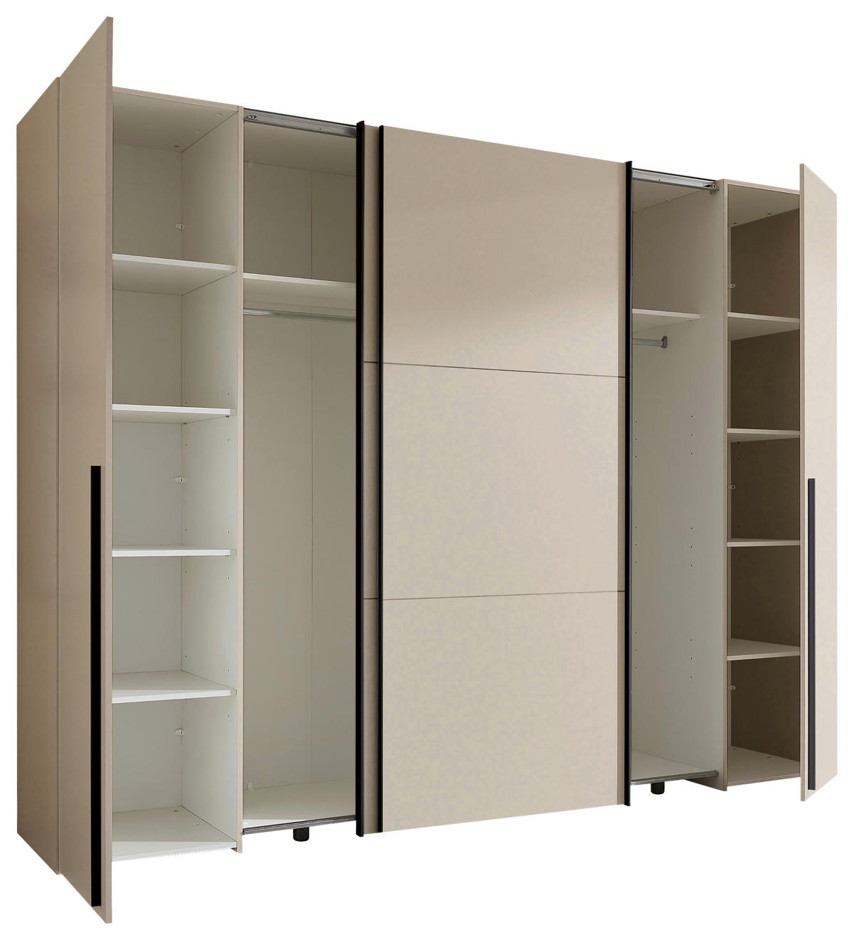 OMARA ZA OBLAČILA,  - Moderno (267/205/57cm) - Hom`in