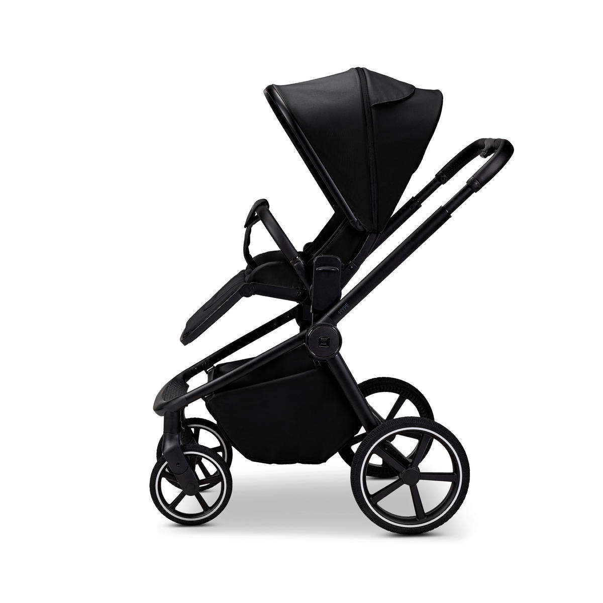 BUGGY Hype  - Schwarz, Basics, Textil (96/57/114cm) - Moon